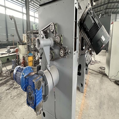 Máquina de sopro a quente de bobinas de barras de arame em linha para remoção contínua de ferrugem Nível S2.5-3.0