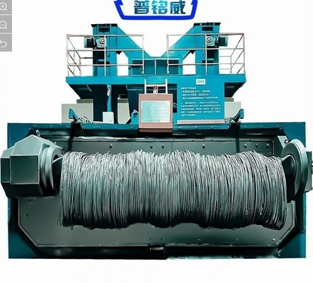 Máquina elétrica de revestimento de barras de arame elétrico para alta limpeza e descongelação de ferrugem