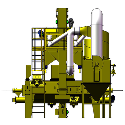 Máquina de jato de arame elétrico em linha com 37/30/22 kW/peça de potência do impulsionador