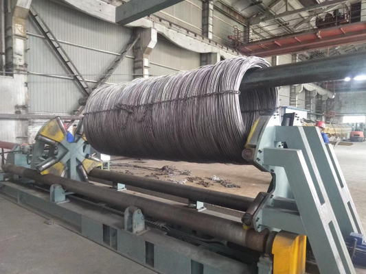 Máquina de jato de arame para a indústria de filamentos de aço pretensados 6m x 5m Capacidade 50T