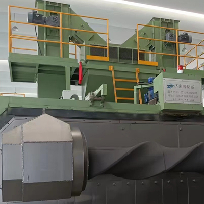 40-20RMB Máquina de revestimento de porta de rotação de posição dupla para remoção de ferrugem