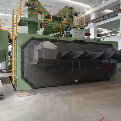 Máquina de jato de aço PMW-4350 totalmente automática para a indústria do aço