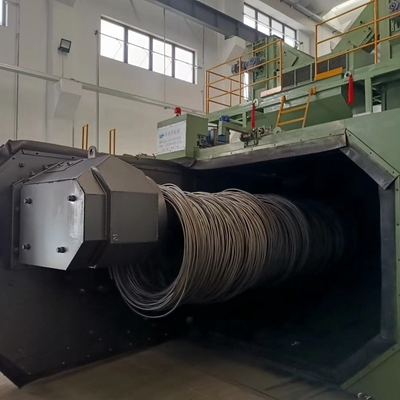 Máquina de jato de aço PMW-4350 totalmente automática para a indústria do aço