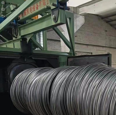 Serviço pós-venda de um ano Máquina de revestimento de barras de arame com abrator rotativo