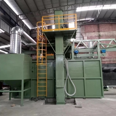Máquina de jato de fio para a indústria siderúrgica 6m x 2m SA2.0-SA2.5 Limpeza da superfície