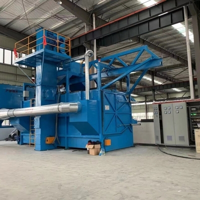 Máquina especial de jato de arame para limpeza da superfície da indústria de molas SA2.0-SA2.5