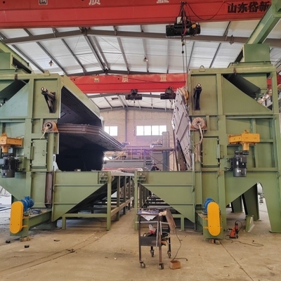 12.5*5.5*64m de altura sobre o solo Máquina de remoção de ferrugem não tóxica de fio de bobina