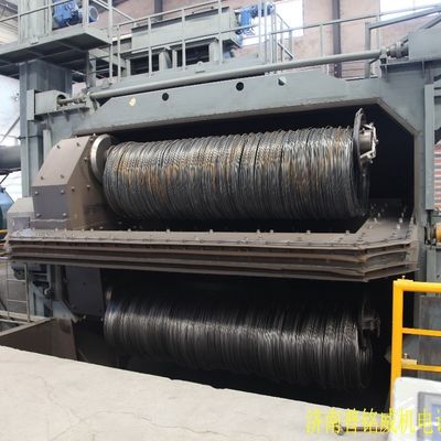 Personalização para PMW-5500 Special Wire Rod Shot Blasting Machine na indústria de fixações