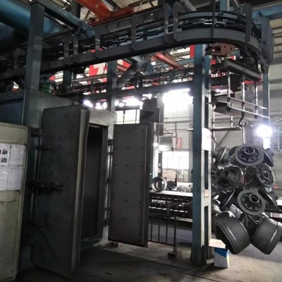 Eficiência Máquina de jato de aço para renovação de superfícies metálicas