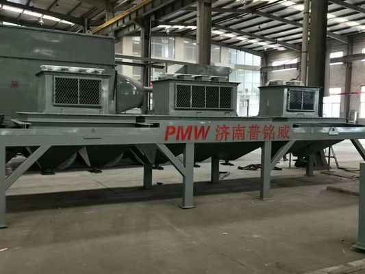 Máquina de limpeza de portas de rotação em dupla posição com equipamento de limpeza de ferrugem