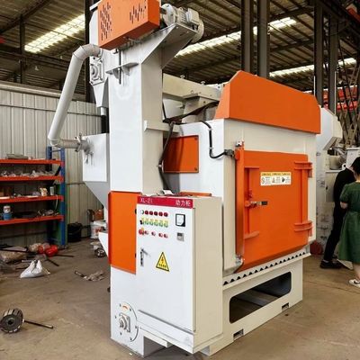 Forja Limpeza de superfície e tratamento de reforço Máquina de sopro de tiro pequeno