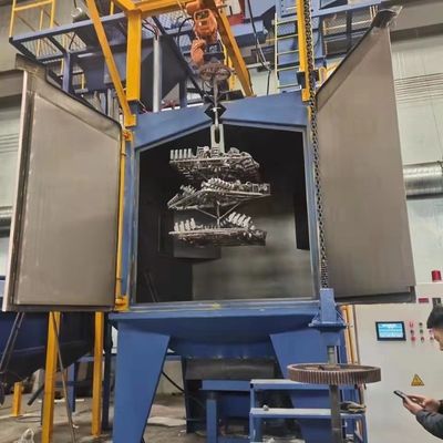 Máquina robusta de jato de gancho para máquinas de fundição e forja de aço GB Standard