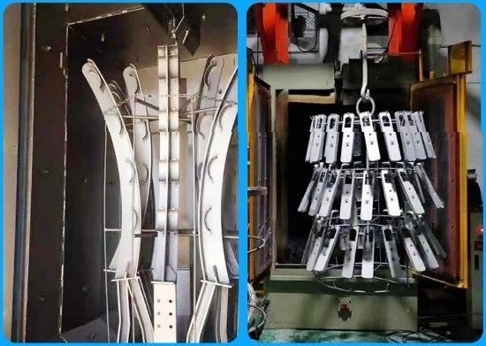 800*1100mm Máquina de jato de gancho personalizada para soluções personalizadas