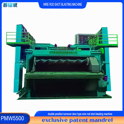 PMW5500 12,5*5,5*6,4 m Descalcificação Custo 5 dólares Máquina de jato de arame verde