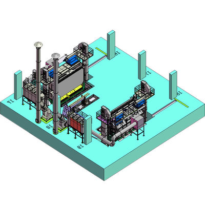 Perda de fio 0,2-0,3% Pmw5500 Máquina de jato de fio de bobina para forja a frio de aço