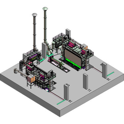 Perda de fio 0,2-0,3% Pmw5500 Máquina de jato de fio de bobina para forja a frio de aço