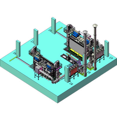 Alta limpeza Pmw5500 Wire Rod Coil Shot Blasting Machine com ferramenta de aço carbono