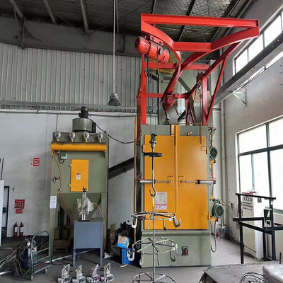 Máquina de borbulhar por tiro de tipo gancho Q379 para forjar peças e pequenas peças fundidas