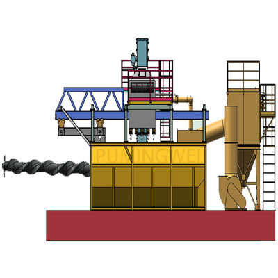 Máquina de exploração de barras de arame com alta eficiência de produção com mandril de cantilever de 5 m