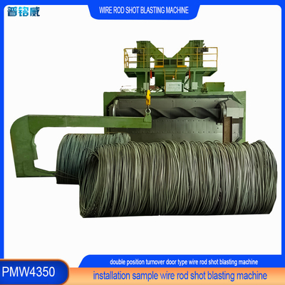Máquina de jato de arame 0.2-0.3% Perda de arame e 4,35m comprimento do mandril do cantilever