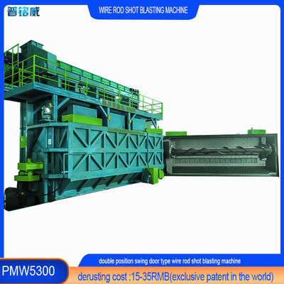 Máquina de jato de arame elétrico de bobina com modo de trabalho de posição dupla Melhor escolha