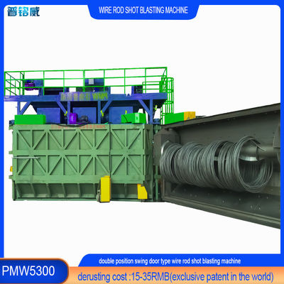 PMW5300 Máquina de blasting de fio de barril profissional com fio fino de 5,5 m