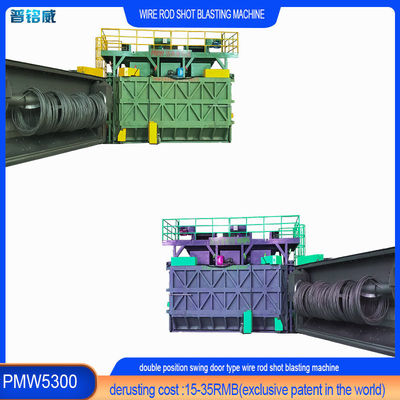 Máquina de revestimento de barras de arame com alta resistência ao desgaste por cromo 16,8*12,4*5,8m