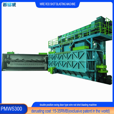 Máquina de revestimento de barras de arame com alta resistência ao desgaste por cromo 16,8*12,4*5,8m