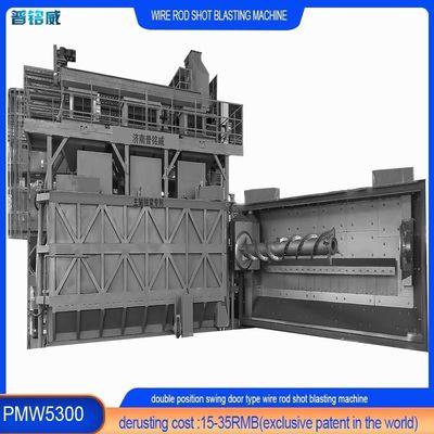 Máquina de revestimento de barras de arame com alta resistência ao desgaste por cromo 16,8*12,4*5,8m