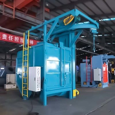 Padrão Internacional Custom Qualquer Tamanho Pumingwei Duplo Gancho Tipo Shot Blasting Machines
