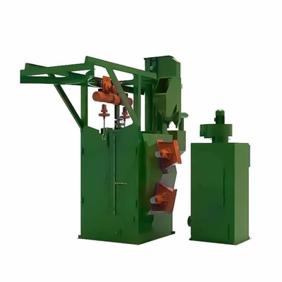 2500kg Spinner Hanger Hook Overhead Shot Blasting Machine para derusting e eficiência