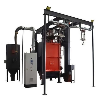 2500kg Spinner Hanger Hook Overhead Shot Blasting Machine para derusting e eficiência