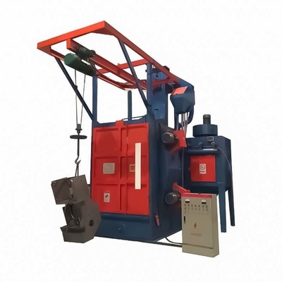 2500kg Spinner Hanger Hook Overhead Shot Blasting Machine para derusting e eficiência