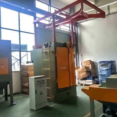Máquina de revestimento de espinheiro de ferro-gravas de gancho personalizada com apoio técnico