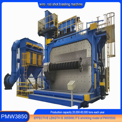 Máquina de controle de frequência à prova de ferrugem de fio de barril de bobina PMW3850 10-20 R/Min