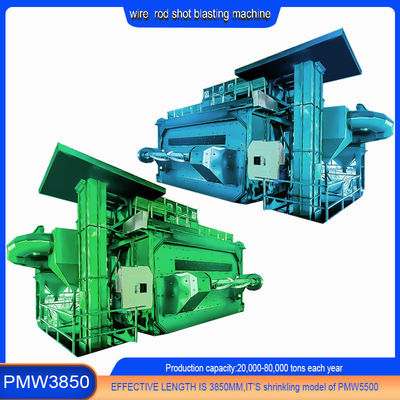 Perfeito Blast Wheel Wire Rod Coil Shot Blasting Machine para e melhor desempenho