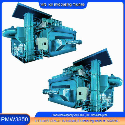 Perfeito Blast Wheel Wire Rod Coil Shot Blasting Machine para e melhor desempenho