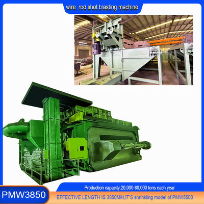 Máquina de descalcificação de fios elétricos de barras metálicas PMW 5500 Update Version