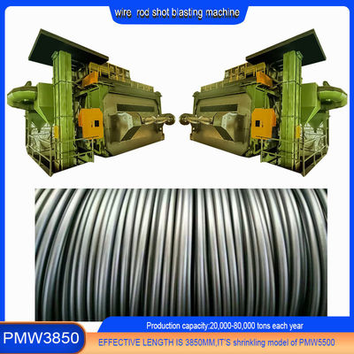 Máquina de jato de arame PMW3850 para descalcificação de fio de soldadura dentro do PMW3850