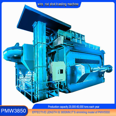 Máquina de jato de arame PMW3850 para descalcificação de fio de soldadura dentro do PMW3850