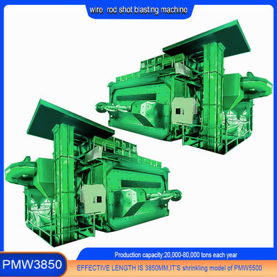 Máquina de jato de arame PMW3850 para descalcificação de fio de soldadura dentro do PMW3850