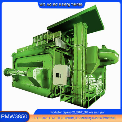 Máquina de jato de arame PMW3850 para descalcificação de fio de soldadura dentro do PMW3850