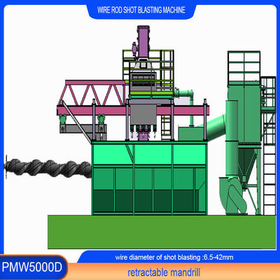 Serviço pós-venda de um ano Máquina de jato de arame de 0,3 mm de aço de baixo carbono