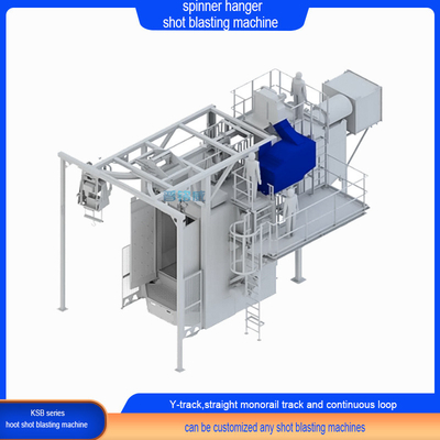 Máquina de jato de 2500 kg com engrenagens e tratamentos tecnológicos