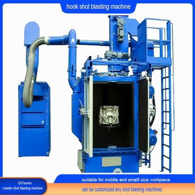 Máquina de revestimento de revestimento de espinheiro com trilho Y e abrator de rastreador personalizado