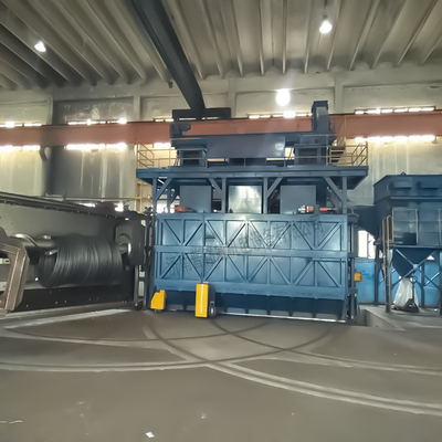 30kw/Set Cabeça do impulsionador Cabeça do arame elétrico Rod Coil Shot Blasting Machine Equipamento de jato