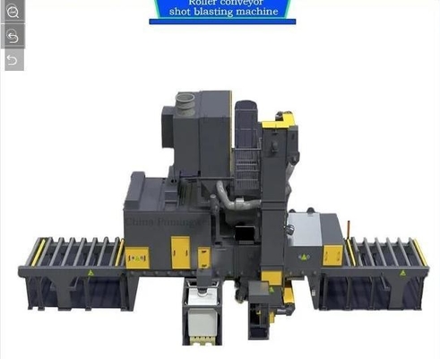 Máquina de arremesso de cartuchos para transporte de rolos de pré-aquecimento de alta convecção com um e produtos