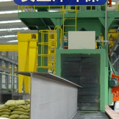 Alta eficiência de processamento rolante através de máquina de jato de jato com cor personalizável