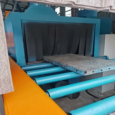 Máquina de blasting de rolamento de passagem por tiro para linha de pré-tratamento de superfície