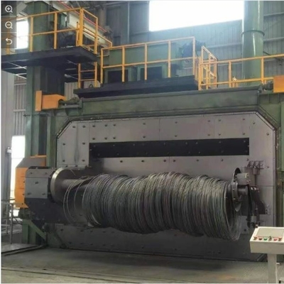 Pmw3850 Rod Shot Blasting Machine com resistência à ferrugem / corrosão e personalização
